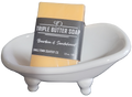 Ceramic Bathtub Soap Dish