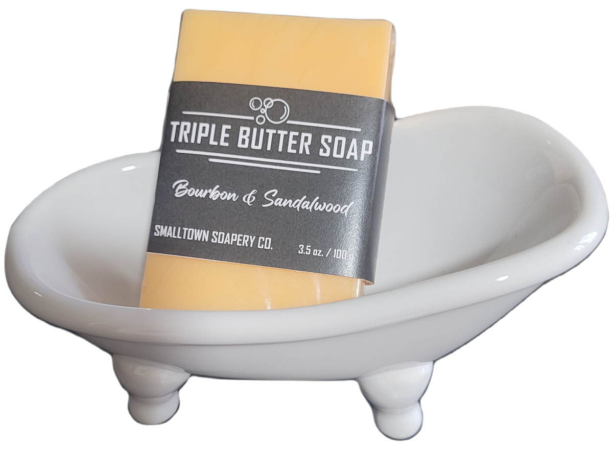 Ceramic Bathtub Soap Dish