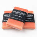 Triple Butter Soap 100g - Orange Cranberry Scented