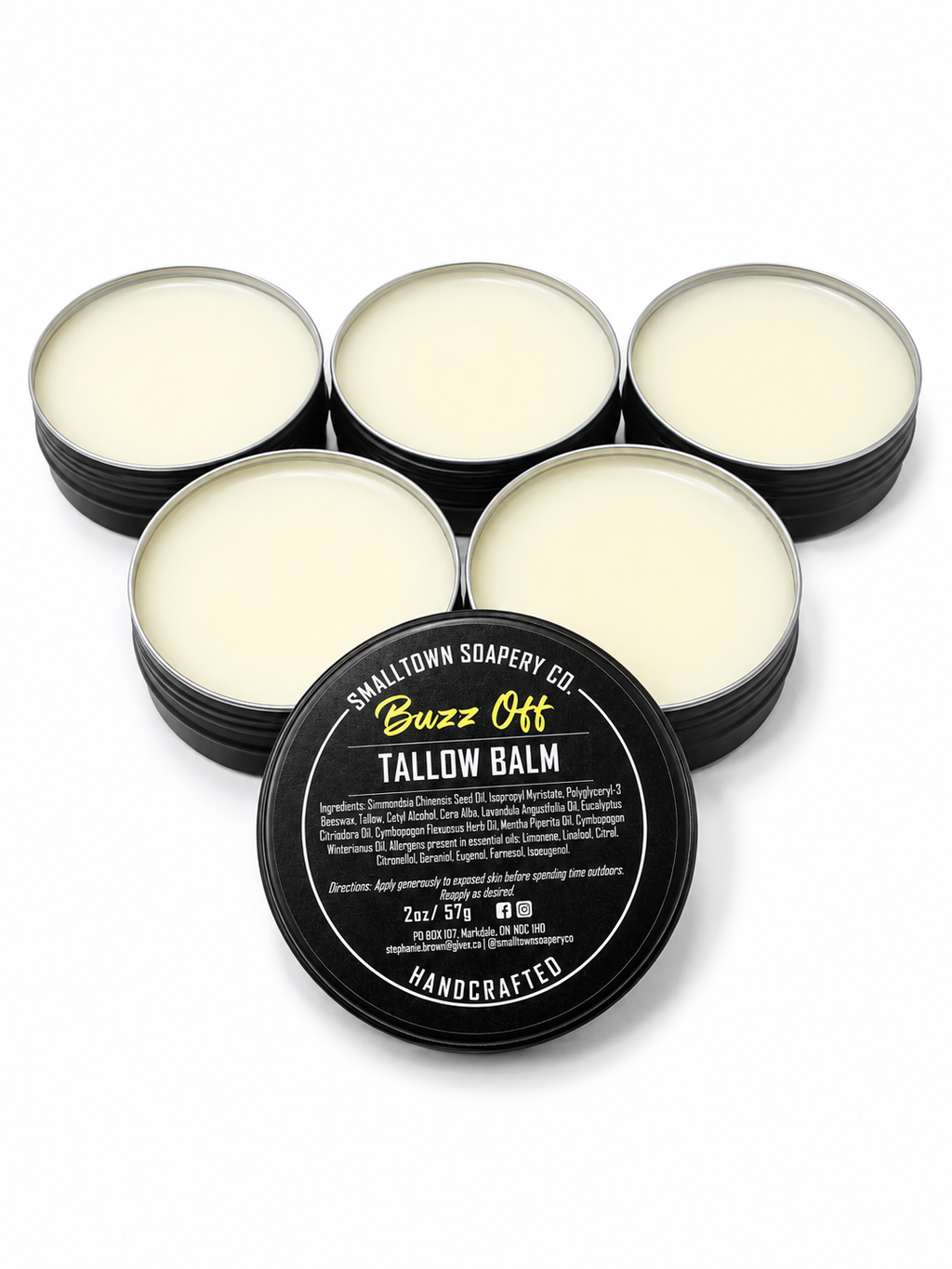 Buzz Off! Tallow Balm 50g (2oz tin)