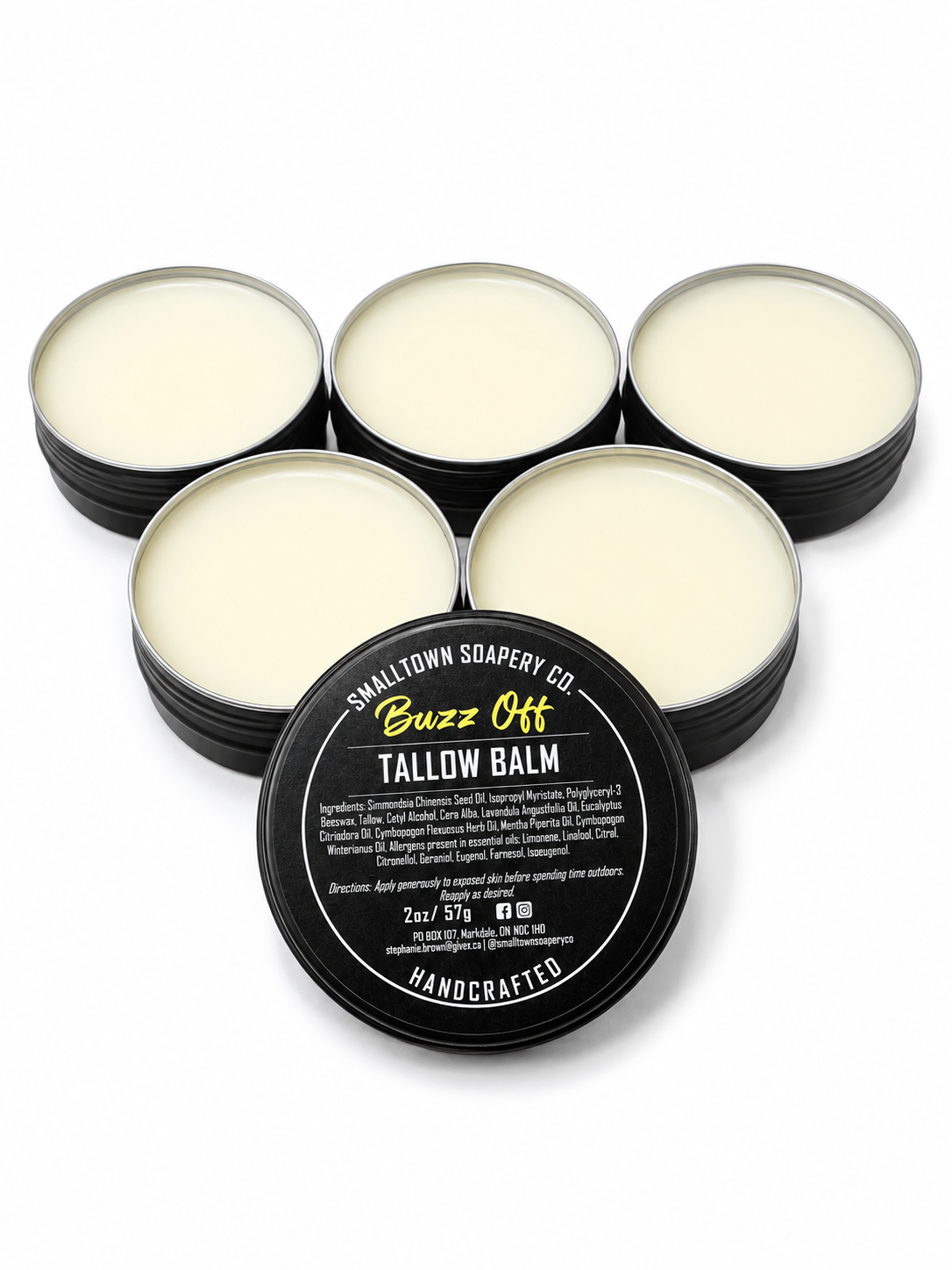Buzz Off! Tallow Balm 50g (2oz tin)