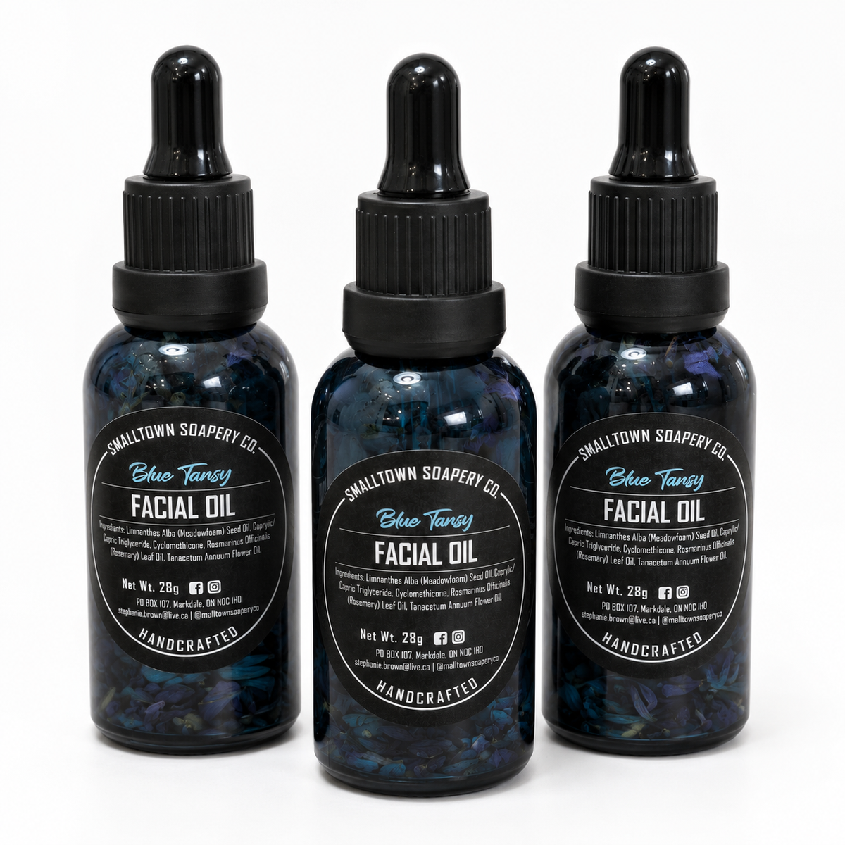 Blue Tansy and Rosemary Facial Oil 1oz