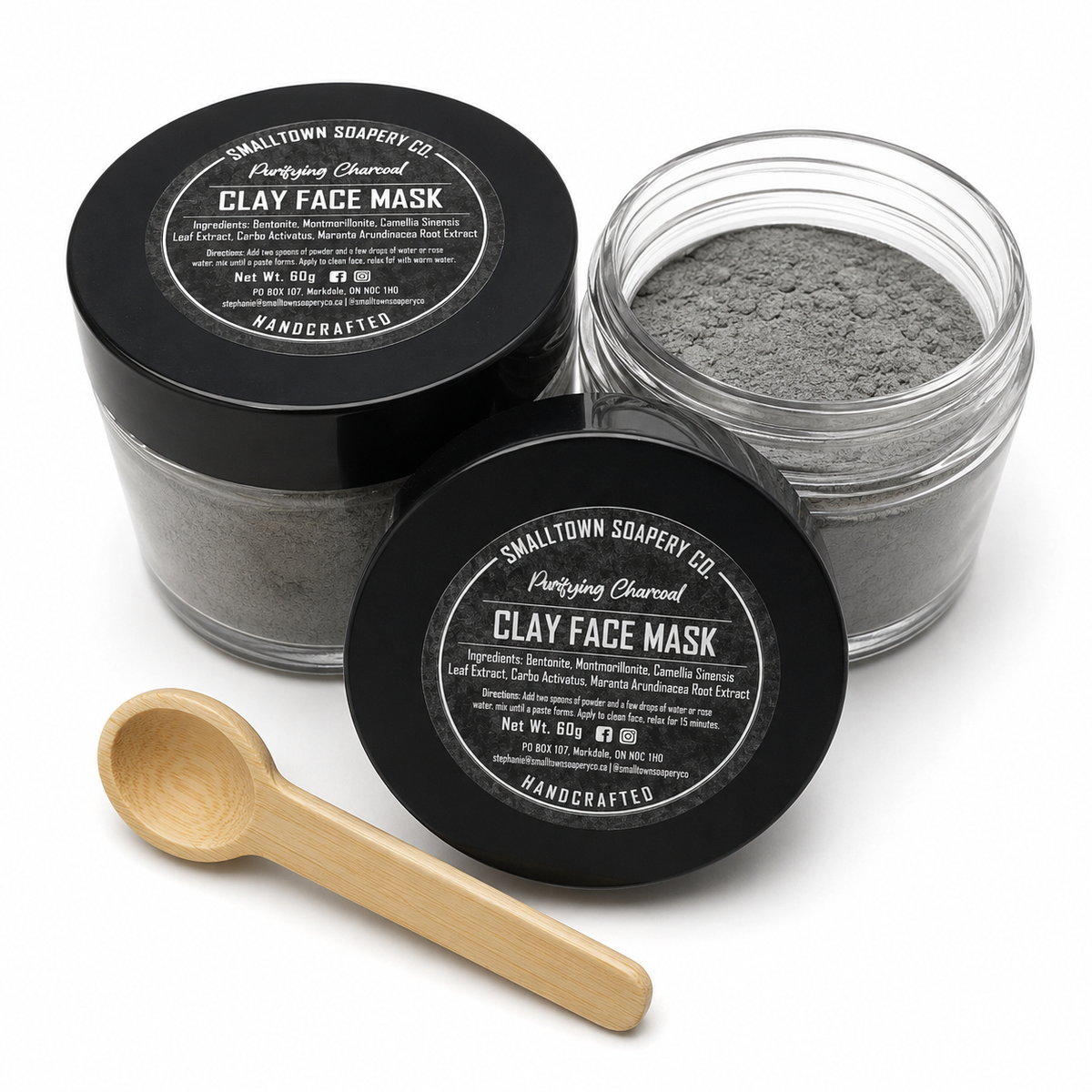 Purifying Charcoal Clay Face Mask