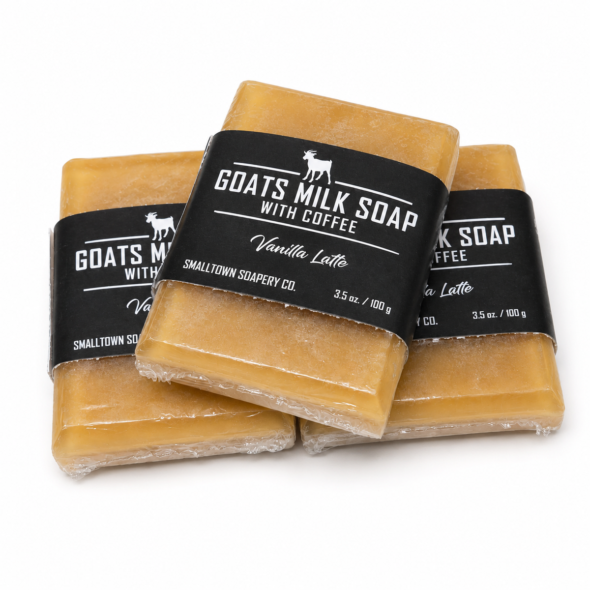 Goat's Milk & Coffee Soap 100g - Vanilla Latte