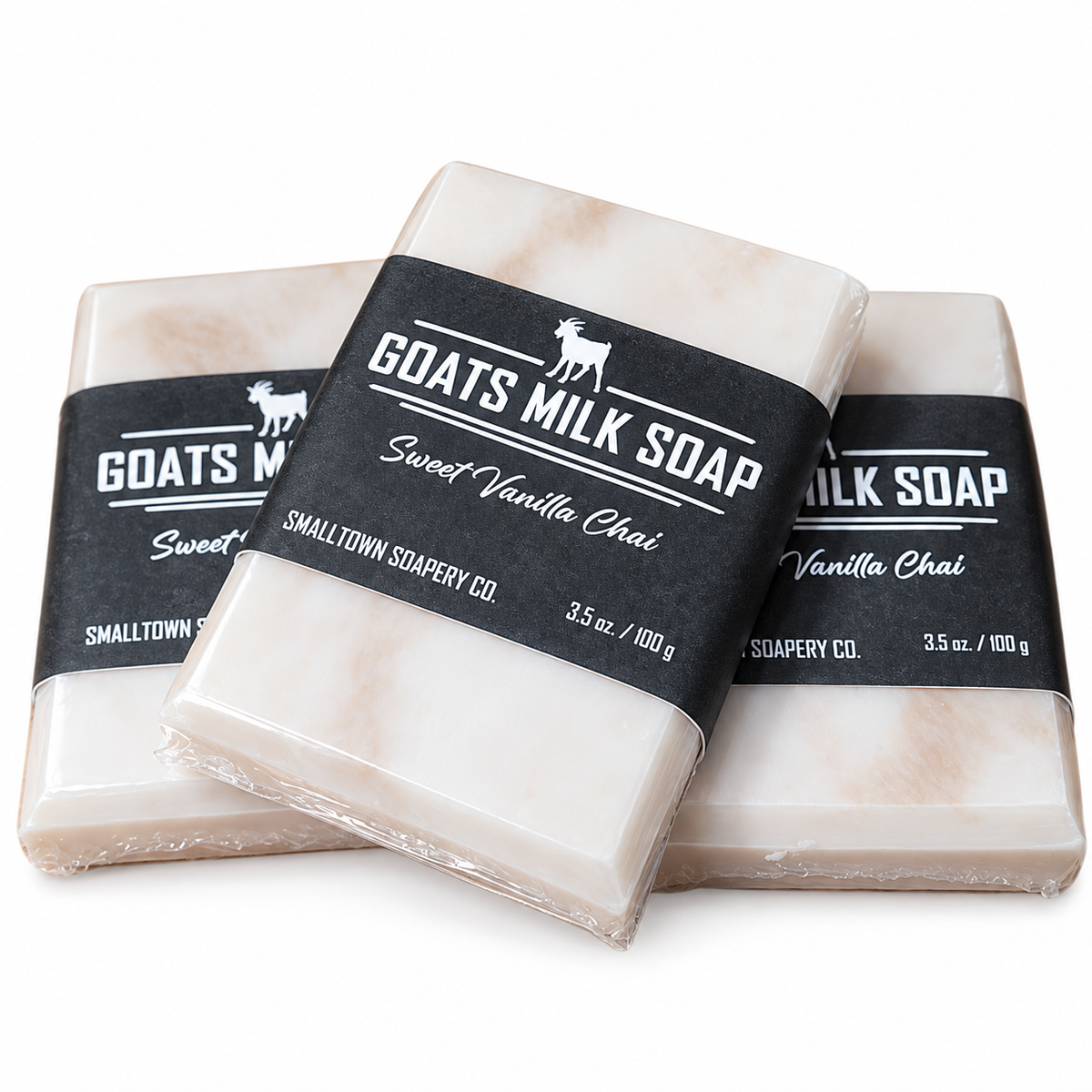 Goat's Milk Soap 100g - Sweet Vanilla Chai