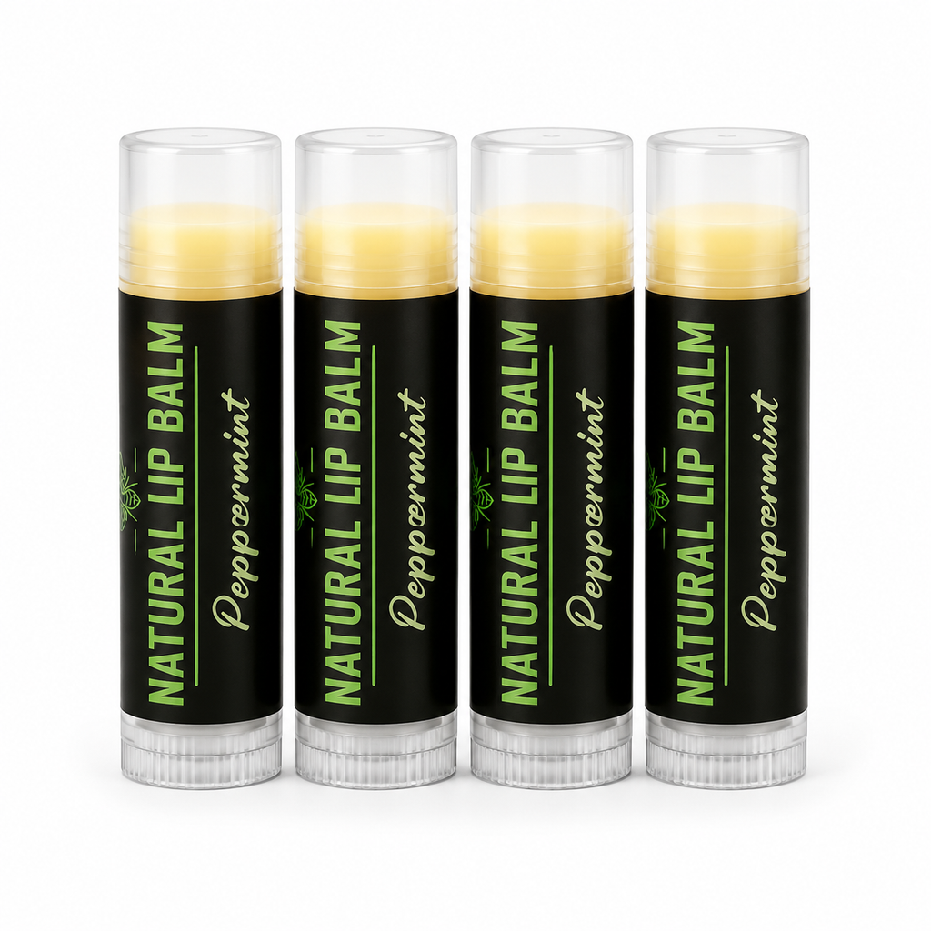 Natural Beeswax Lip Balms 5g - 6 Scents