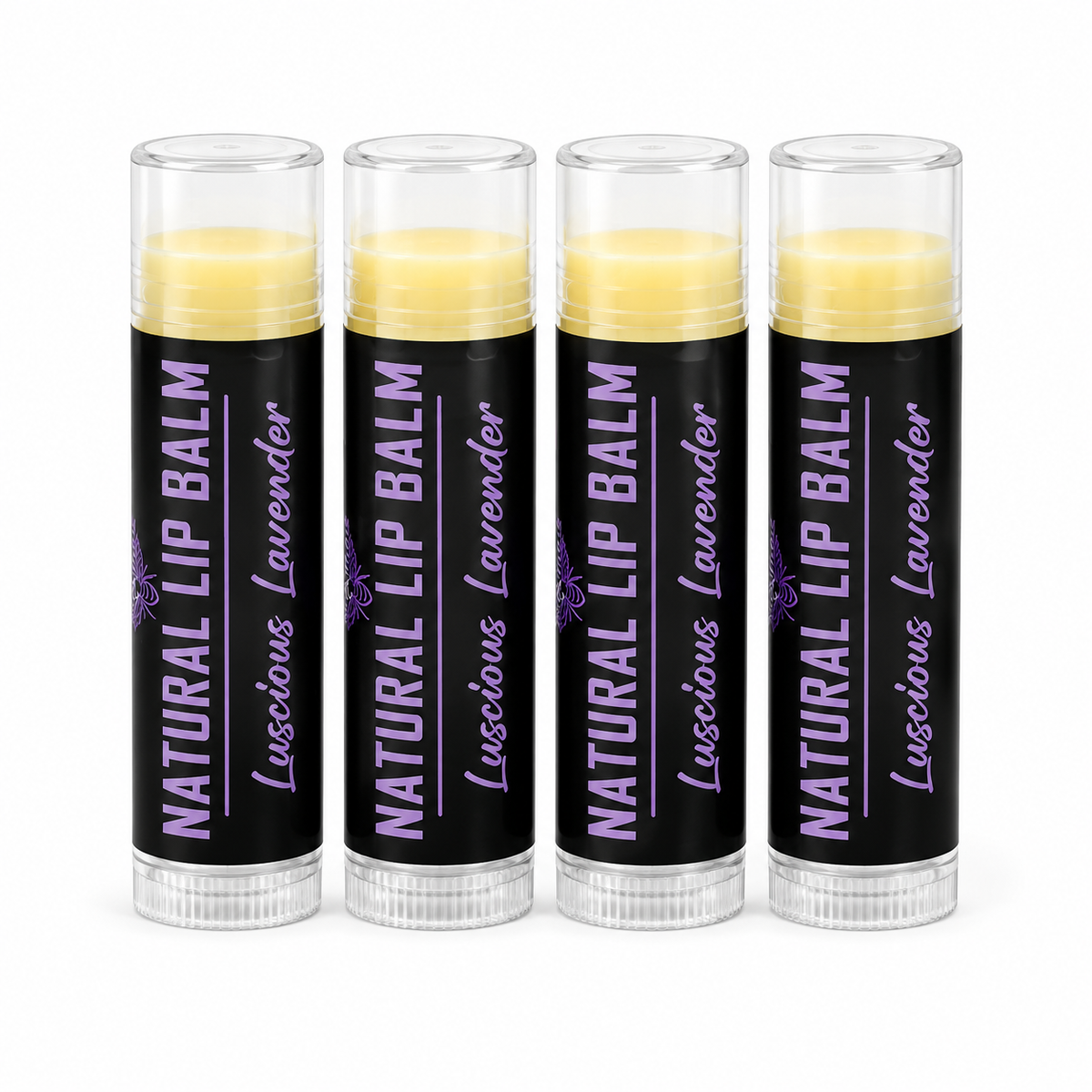 Natural Beeswax Lip Balms 5g - 6 Scents
