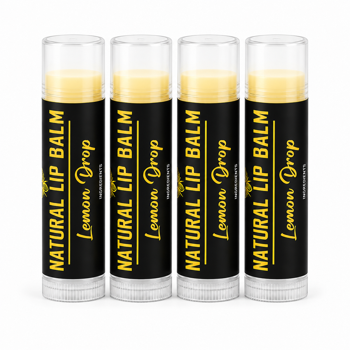 Natural Beeswax Lip Balms 5g - 6 Scents
