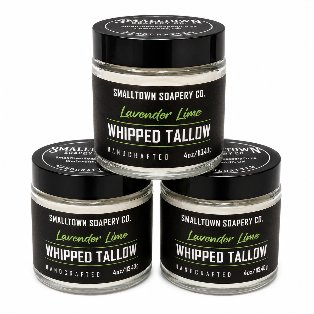 Whipped Tallow Butter 60g (4oz Jar) - 5 Scents