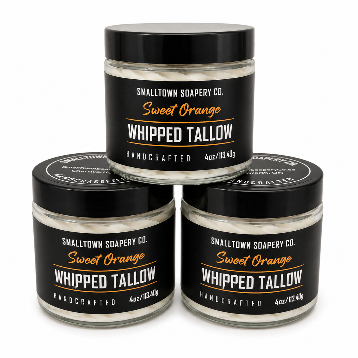 Whipped Tallow Butter 60g (4oz Jar) - 5 Scents