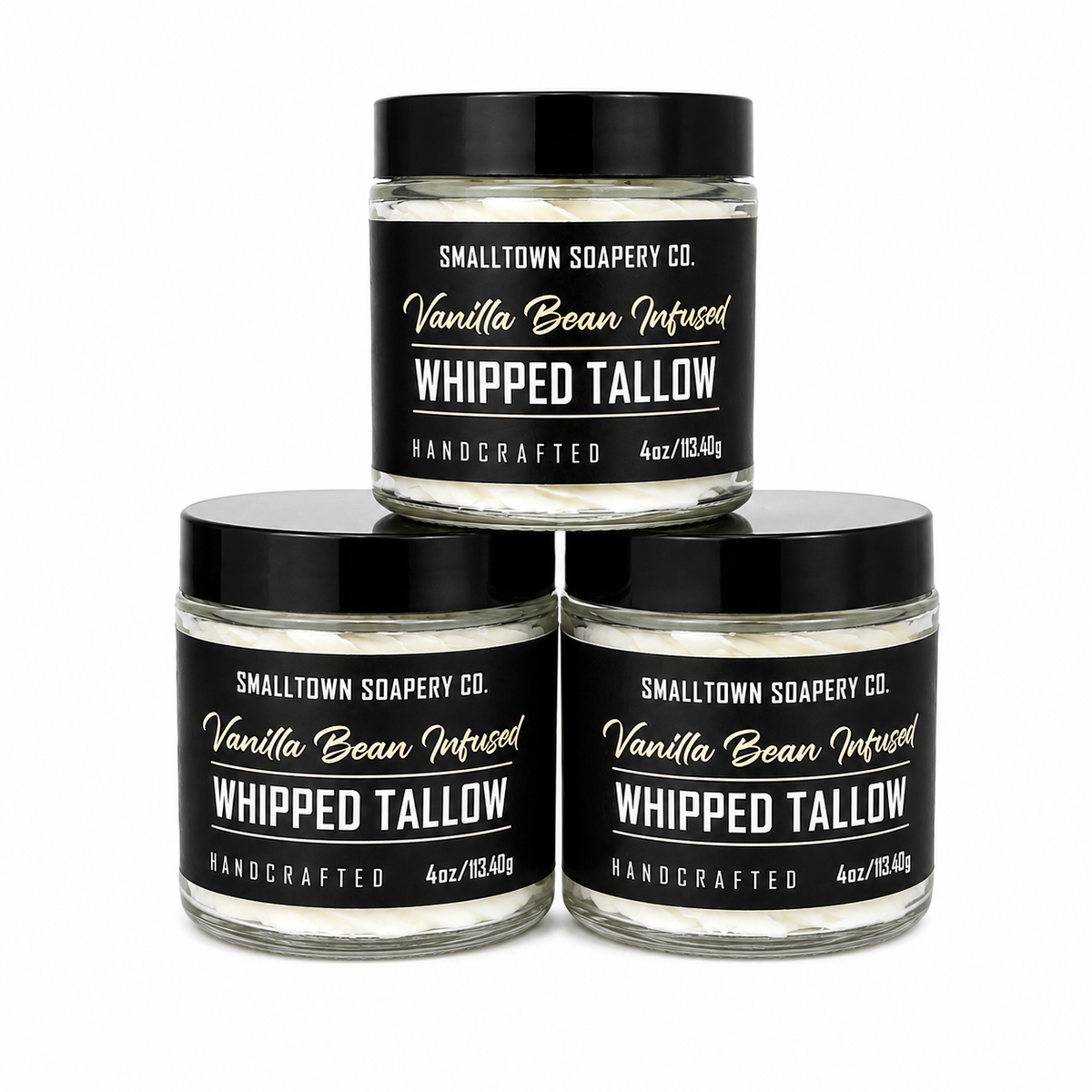 Whipped Tallow Butter 60g (4oz Jar) - 5 Scents