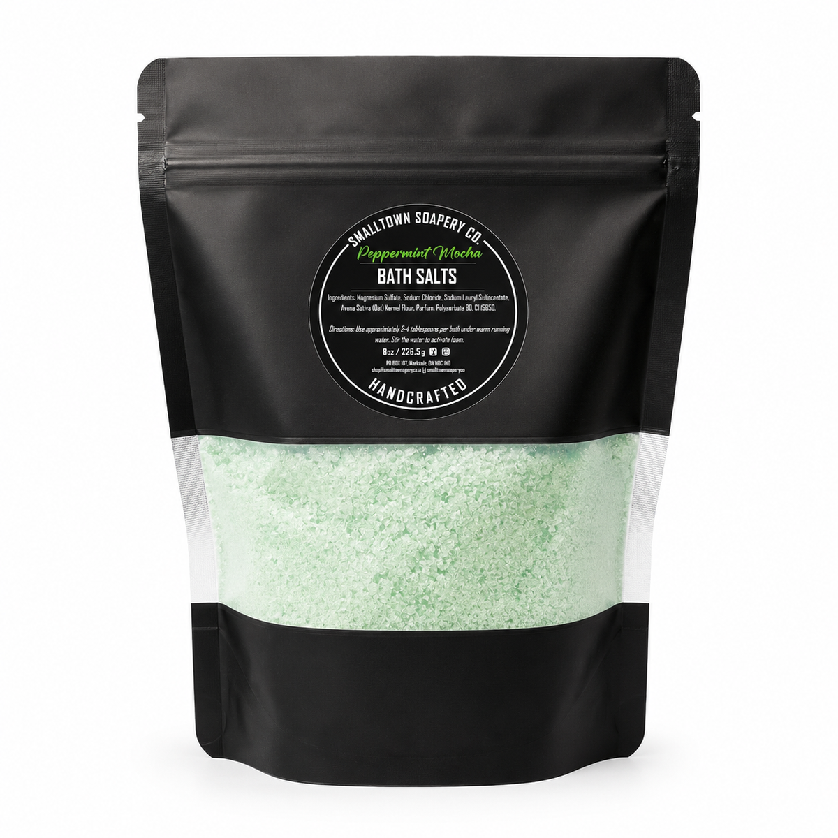 Foaming Bath Salts 8oz - various scents