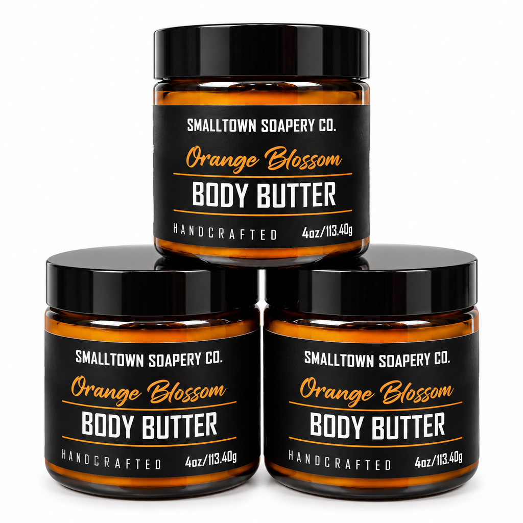 Whipped Body Butter 60g (4oz Jar) - 3 Scents