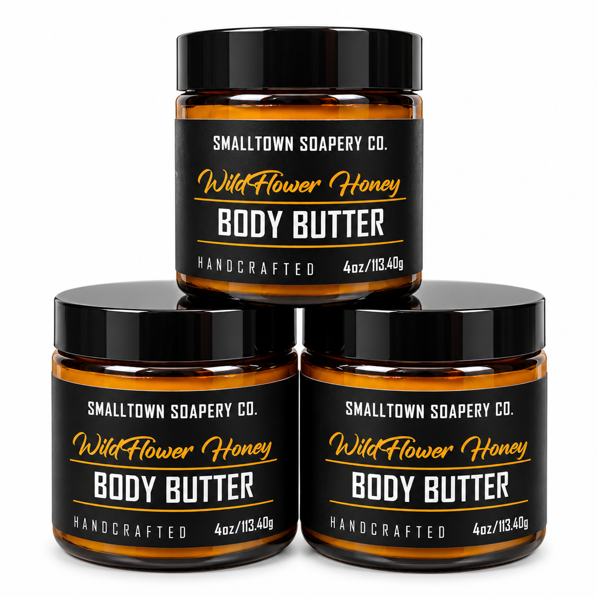 Whipped Body Butter 60g (4oz Jar) - 3 Scents