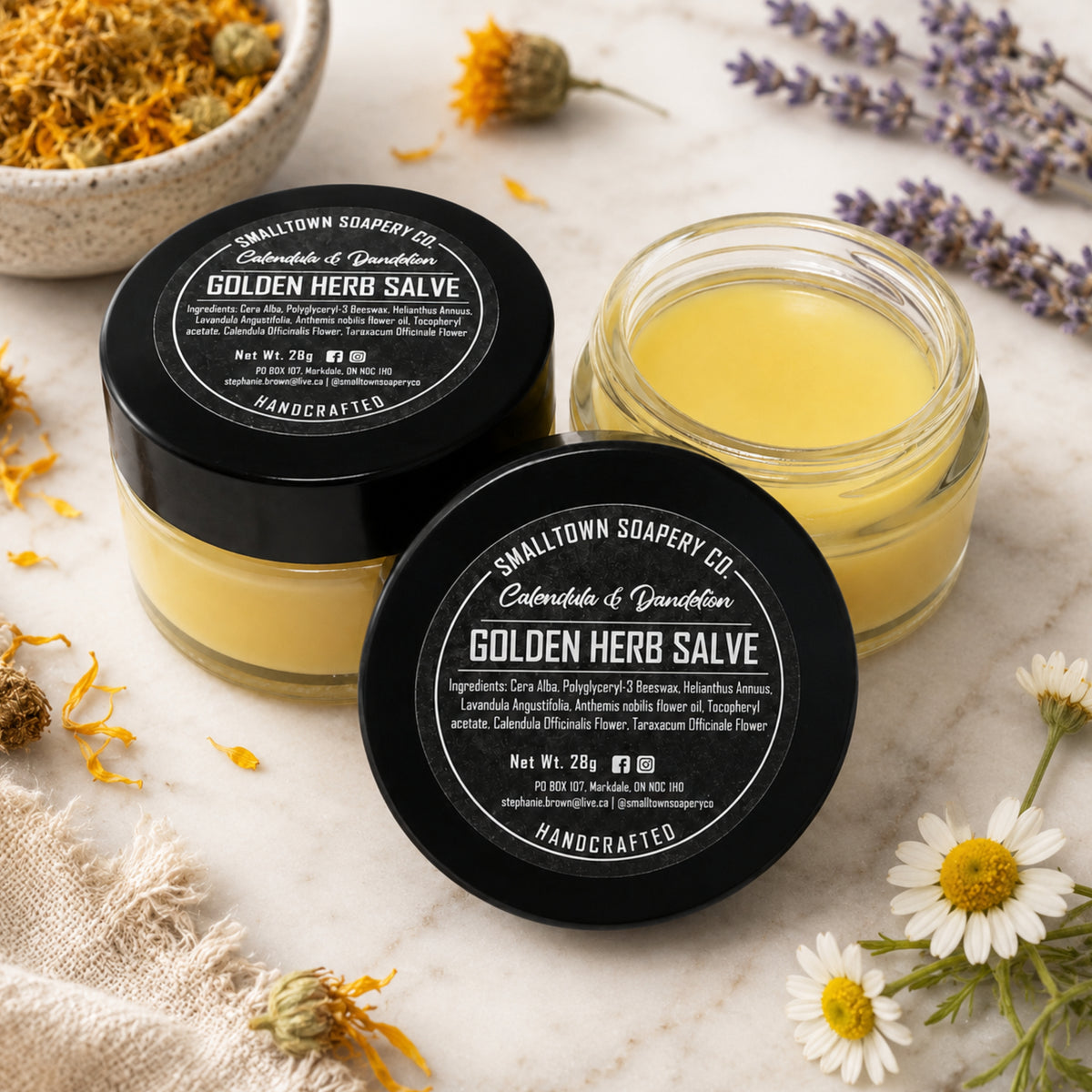 Golden Herb Salve 30g (1oz Jar)