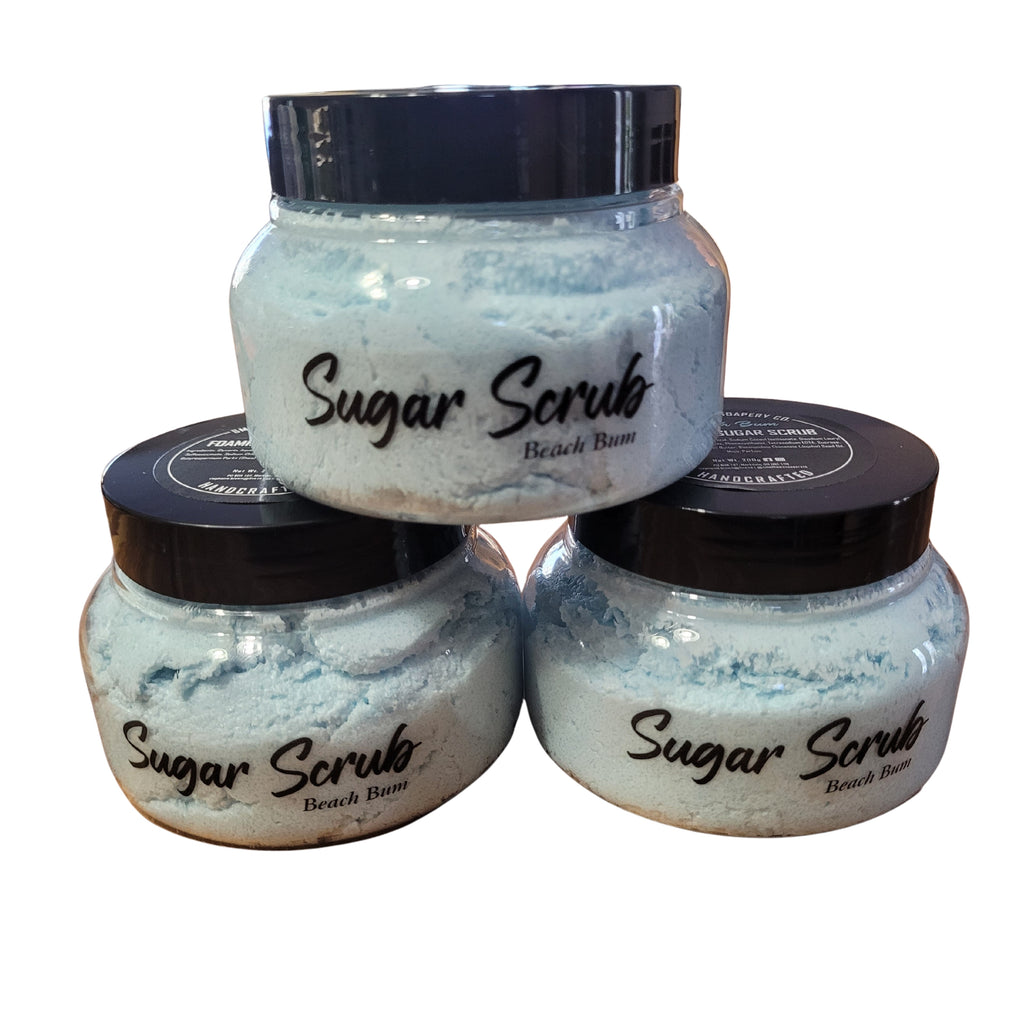 Foaming Whipped Sugar Scrub 8oz - 4 Scents