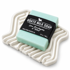 Premium Self-Draining Soap Dish - White