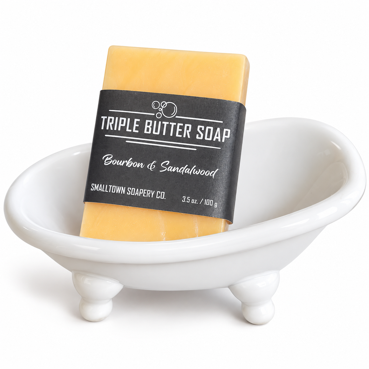 Ceramic Bathtub Soap Dish