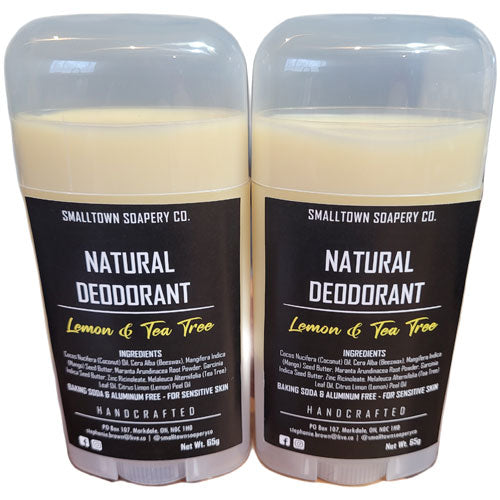 Natural Deodorant 65g (4 scents)